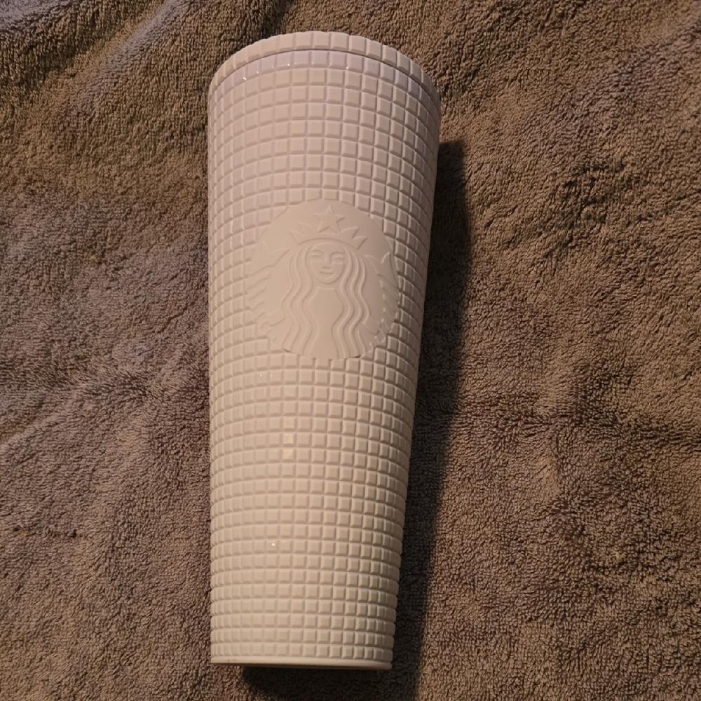 Starbucks Lavender Grid Tumbler